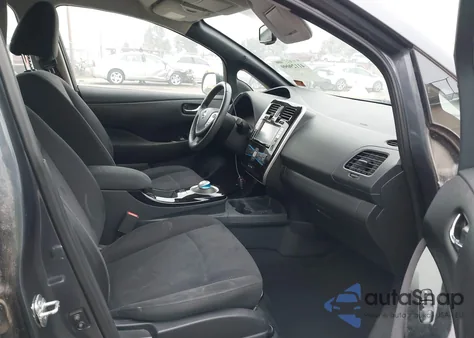 2013 Nissan Leaf S из США, поврежденный, VIN 1N4AZ0CP2DC419321